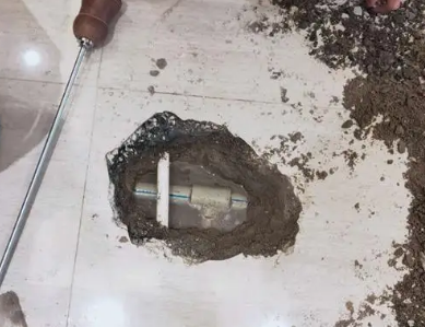 坊子卫生间测漏水